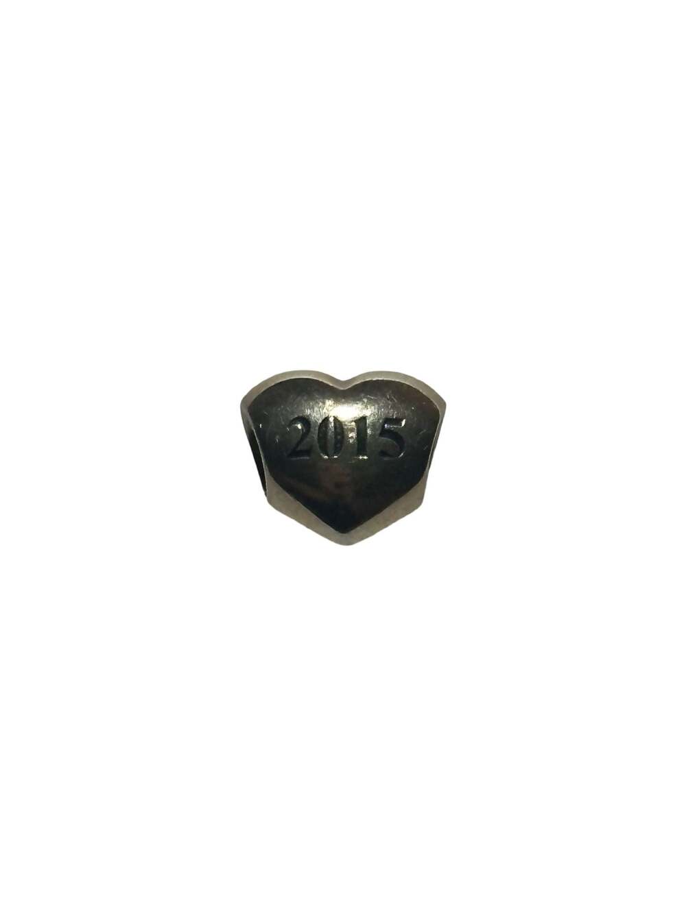 Pandora 2015 Silver Heart Charm S925 ALE